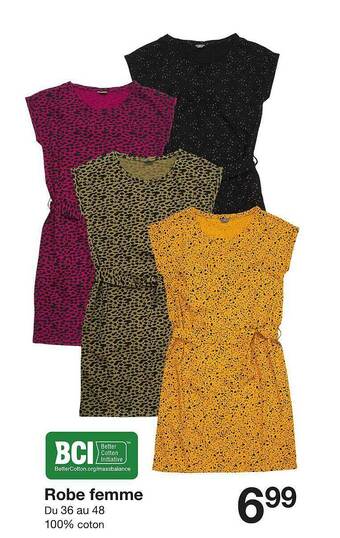 Zeeman Robe Femme offre