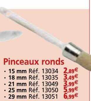 Provence Outillage Pinceaux ronds offre