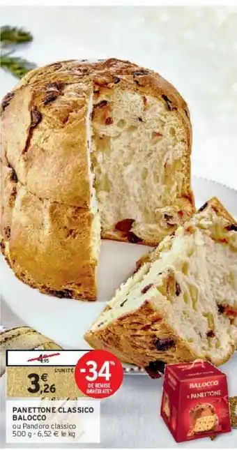 Panettone classico balocco