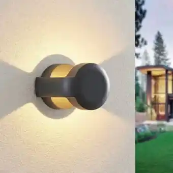 Lucande habsa applique d'extérieur led
