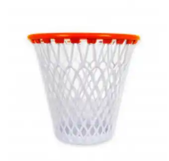 Top Office Corbeille à papier panier de basket 10l - pierre henry - blanc offre