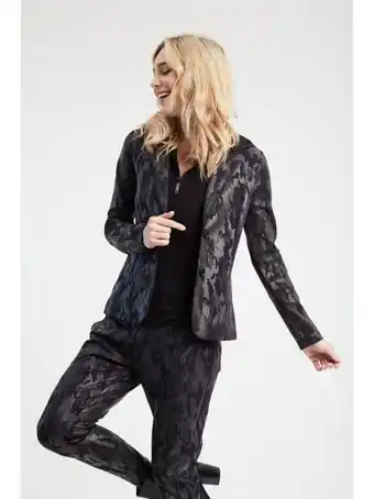 Blazer miss shirley capuche camo noir - hbt