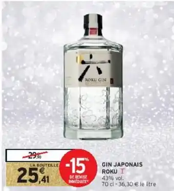 Intermarché Hyper Gin japonais roku offre