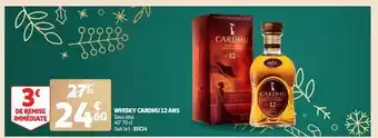 Whisky cardhu 12 ans