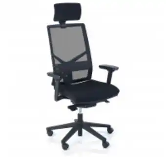 Chaise de bureau ergo performe - top office - noir