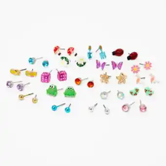 Clous d'oreilles jardinage look cottage - lot de 20