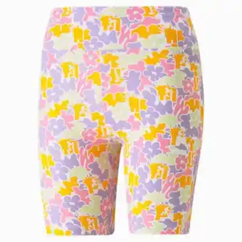 Collants courts 7” imprimé intégral femme