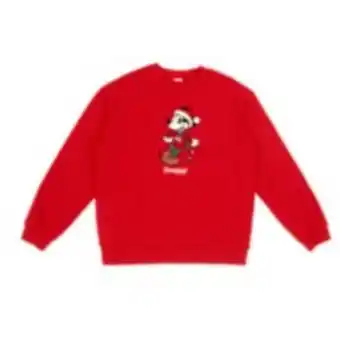 Disney store sweatshirt de noël mickey mouse style vintage pour adultes