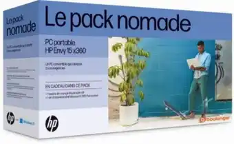 Boulanger Ordinateur portable hp pack nomade 15-es1027nf+souris+o365 offre