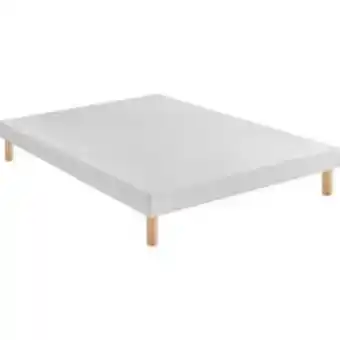 Conforama Sommier tapissier 140x190 cm merinos bonjour ferme offre