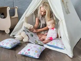 Truffaut Sunny - sunny alba tente tipi pour enfants en crème offre