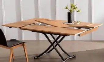 La Maison du Convertible Table basse relevable extensible piu piu offre