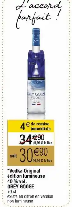 Cora x Carrefour Vodka offre
