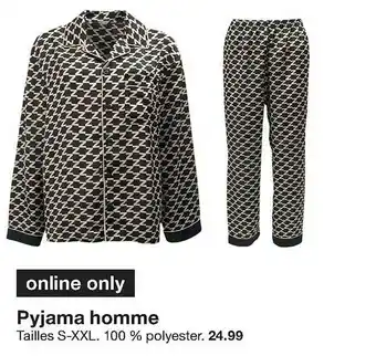 Zeeman Pyjama homme offre