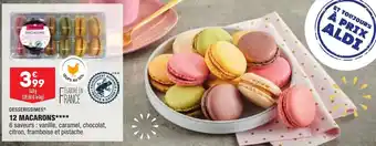 ALDI 12 macarons DESSERISSIMES offre