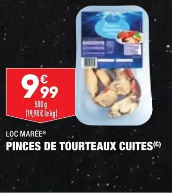 ALDI Pinces de tourteaux cuites LOC MARÉE offre