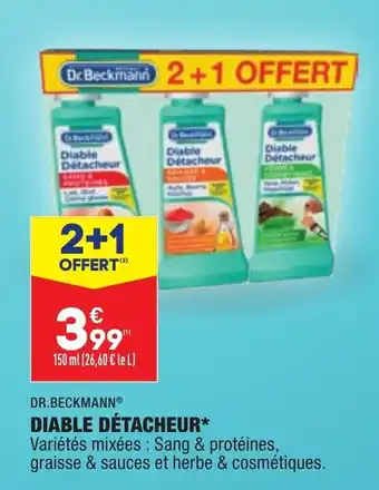 ALDI Diable détacheur DR.BECKMANN offre