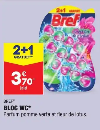 ALDI Bloc WC BREF offre