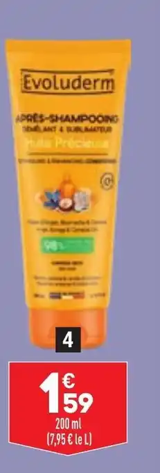 ALDI Après-shampooing EVOLUDERM offre