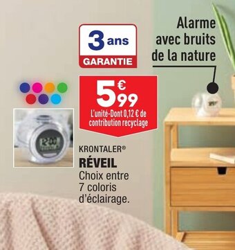 ALDI Réveil offre