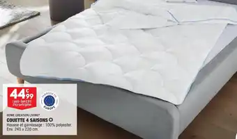 ALDI Couette 4 saisons offre