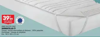 ALDI Surmatelas offre