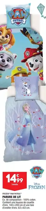 ALDI Parure de lit offre