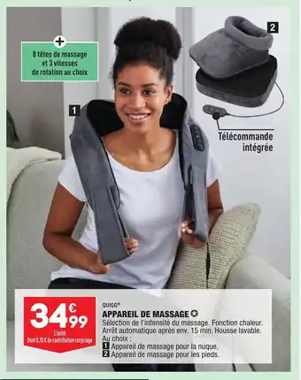 ALDI Appareil de massage offre