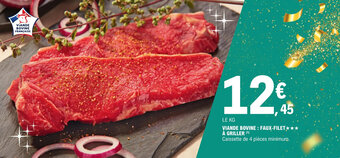E.Leclerc Viande bovine : faux-filet à griller offre