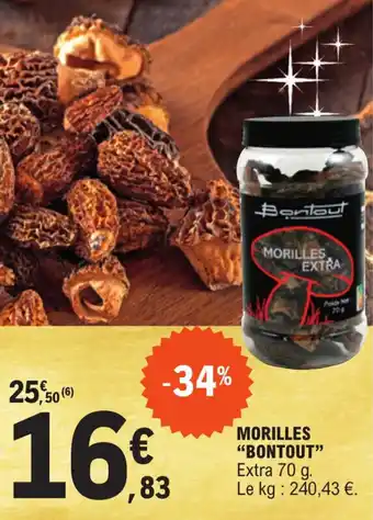 Morilles "BONTOUT"