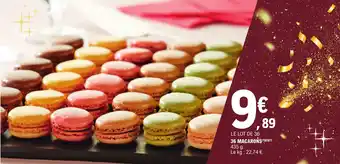 E.Leclerc 36 macarons offre