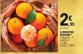 E.Leclerc Clémentine berkane offre