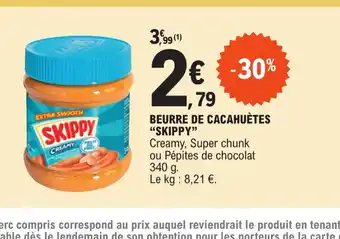 Beurre de Cacahuetes Skippy