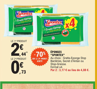 E.Leclerc Eponges Spontex offre
