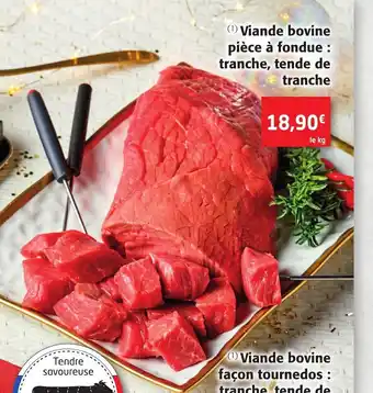 Colruyt Viande Bovine Piece a Fondue Tranche tende de Tranche offre