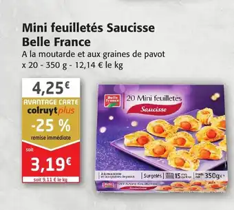 Mini Feuilletes Saucisse Belle France