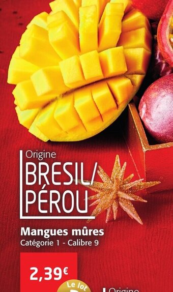 Colruyt Mangues Mures offre