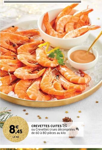 Intermarché Crevettes Cuites offre
