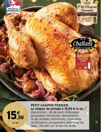 Intermarché Petit Chapon Fermier offre