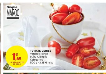 Intermarché Tomate Cerise offre