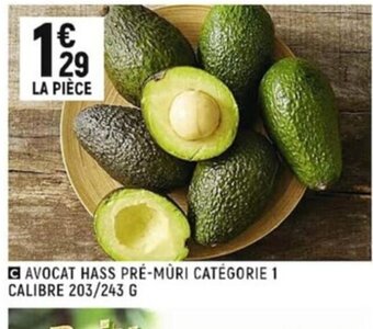 Spar Avocat Hass Pre-Muri offre