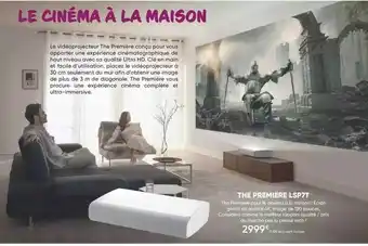 Fnac The première lsp7t offre