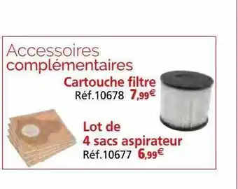 Provence Outillage Lot de 4 sacs aspirateur offre
