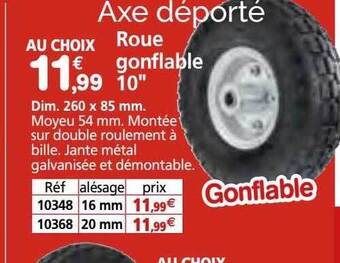 Provence Outillage Roue gonflable 10 offre