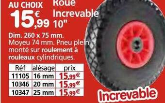 Provence Outillage Roue increvable 10 offre