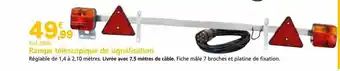 Provence Outillage Rampe télescopique de signalisation offre