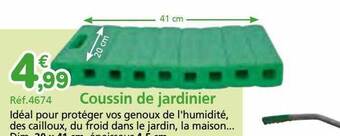 Provence Outillage Coussin de jardinier offre