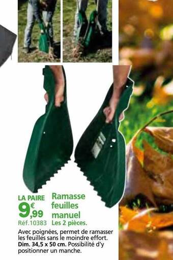 Provence Outillage Ramasse feuilles manuel offre