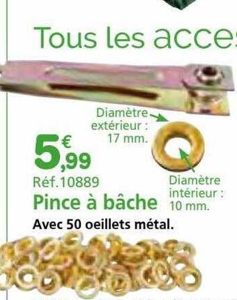 Provence Outillage Pince à bâche offre