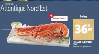 Auchan Homard européen cuit offre